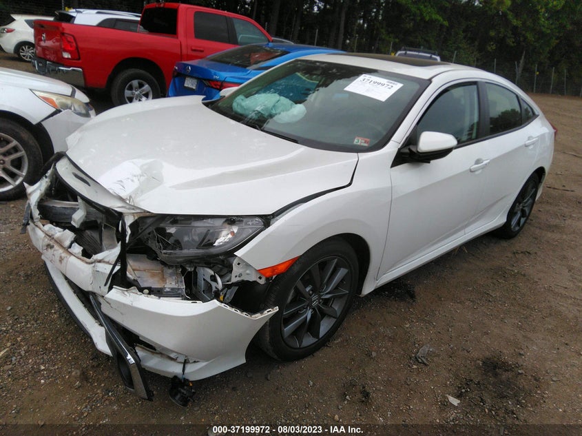 VIN JHMFC1F38KX009272 2019 HONDA CIVIC SEDAN EX