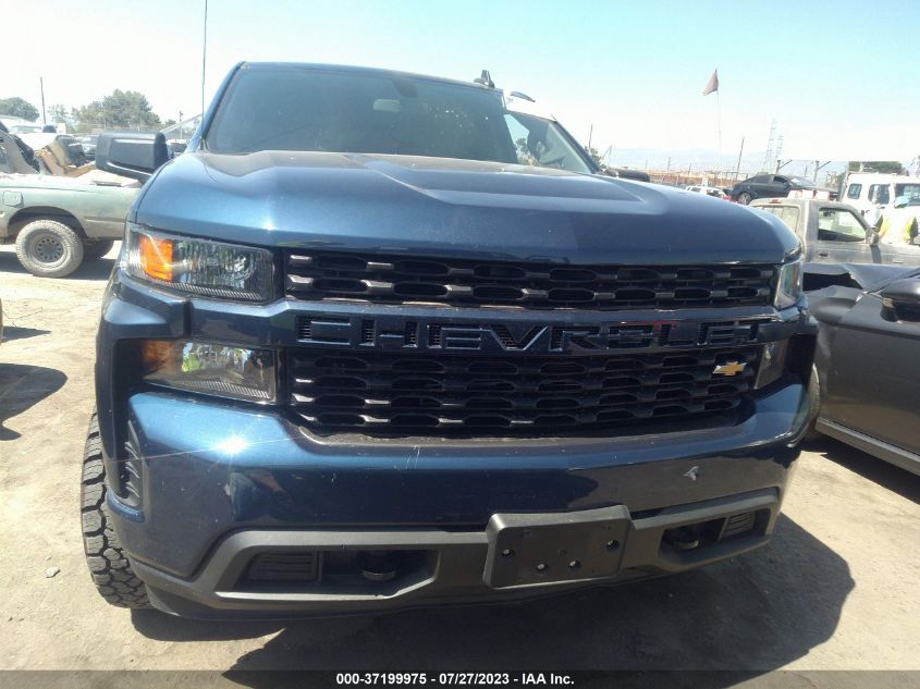 2022 CHEVROLET SILVERADO 1500 LTD CUSTOM - 1GCPWBEK8NZ136821