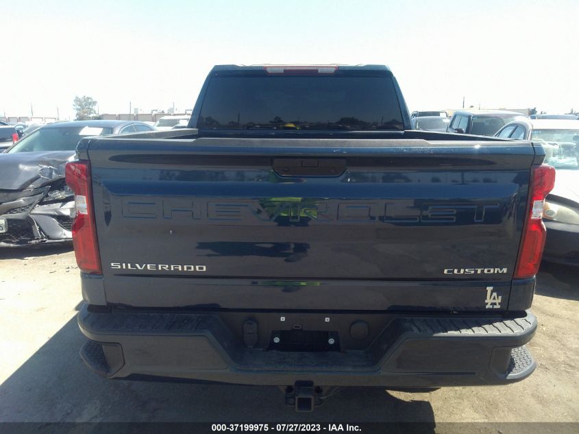 2022 CHEVROLET SILVERADO 1500 LTD CUSTOM - 1GCPWBEK8NZ136821