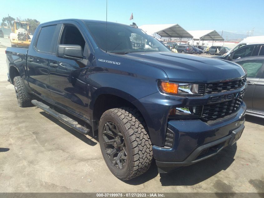 2022 CHEVROLET SILVERADO 1500 LTD CUSTOM - 1GCPWBEK8NZ136821
