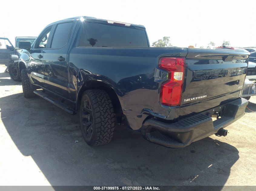 2022 CHEVROLET SILVERADO 1500 LTD CUSTOM - 1GCPWBEK8NZ136821