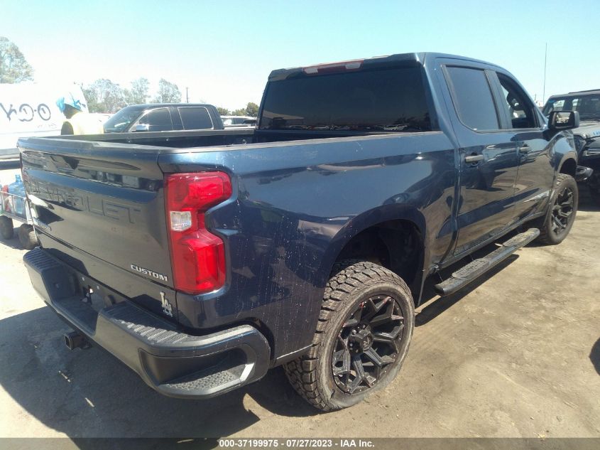 2022 CHEVROLET SILVERADO 1500 LTD CUSTOM - 1GCPWBEK8NZ136821