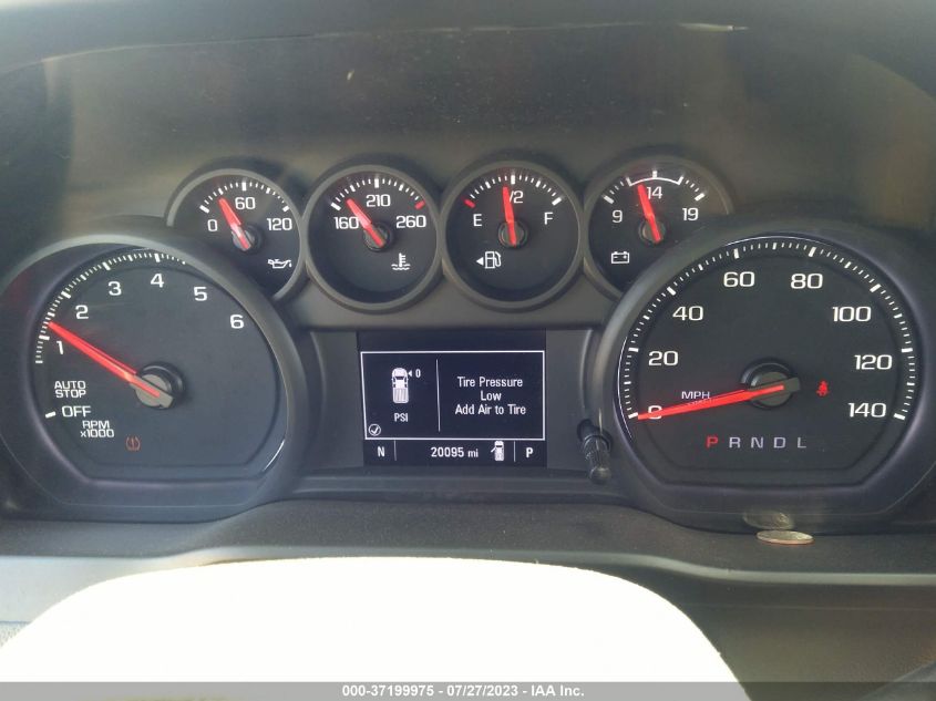 2022 CHEVROLET SILVERADO 1500 LTD CUSTOM - 1GCPWBEK8NZ136821