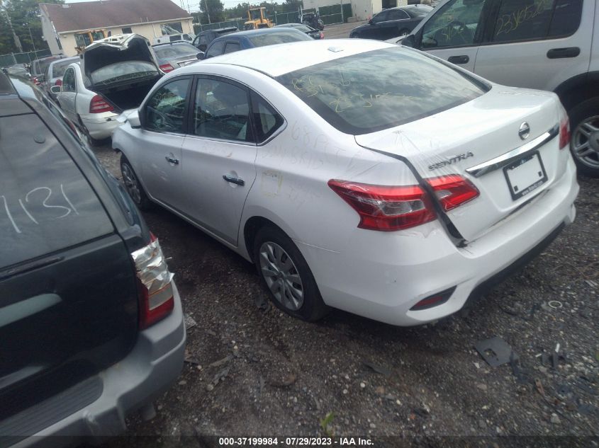 2017 NISSAN SENTRA S/SV/SR/SL - 3N1AB7AP4HY291058