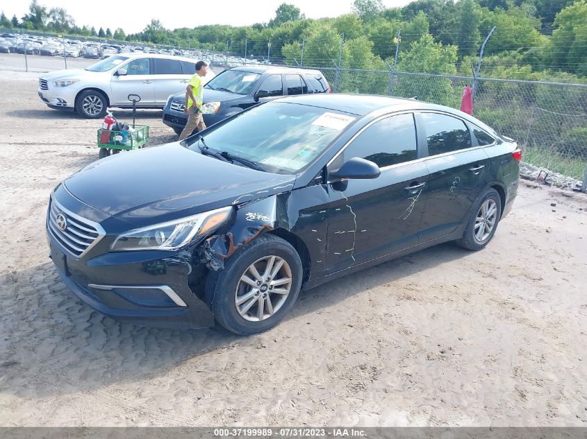 2017 HYUNDAI SONATA 2.4L - 5NPE24AF2HH561597