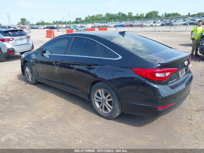 2017 HYUNDAI SONATA 2.4L - 5NPE24AF2HH561597