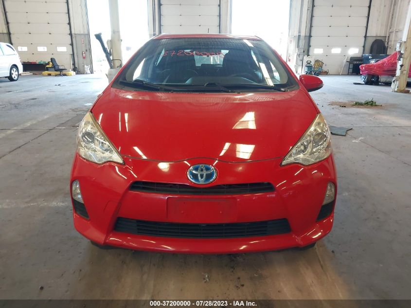 2014 TOYOTA PRIUS C ONE/THREE/TWO/FOUR - JTDKDTB35E1080886