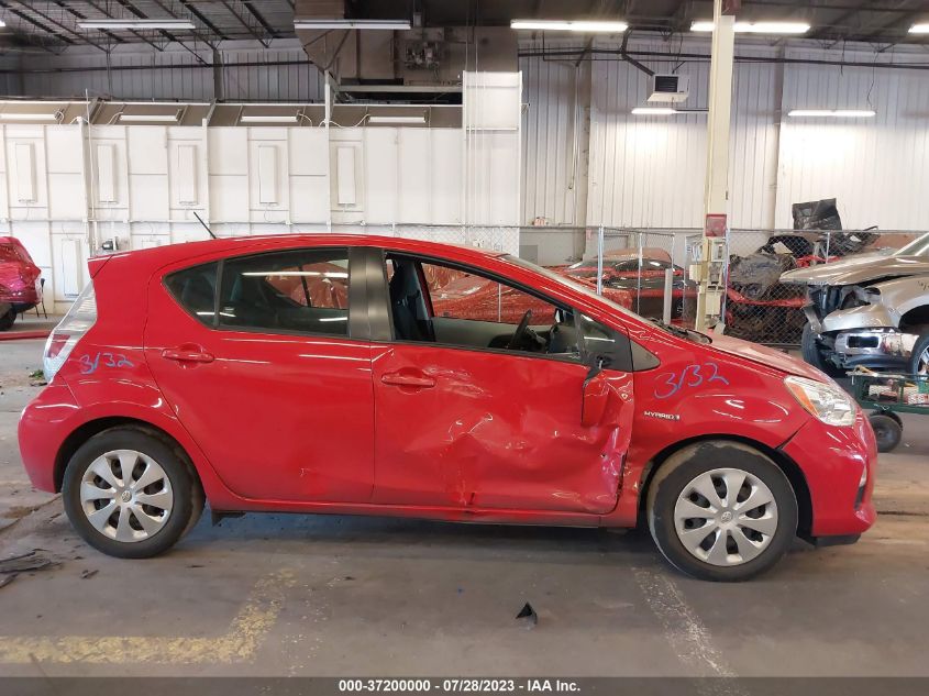 2014 TOYOTA PRIUS C ONE/THREE/TWO/FOUR - JTDKDTB35E1080886