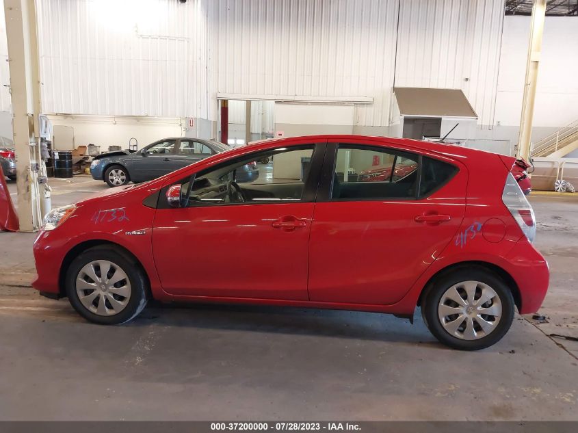 2014 TOYOTA PRIUS C ONE/THREE/TWO/FOUR - JTDKDTB35E1080886