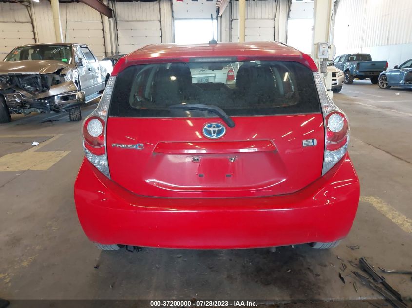 2014 TOYOTA PRIUS C ONE/THREE/TWO/FOUR - JTDKDTB35E1080886