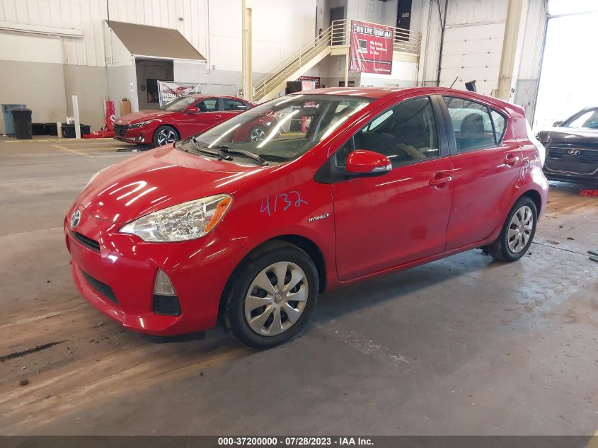 2014 TOYOTA PRIUS C ONE/THREE/TWO/FOUR - JTDKDTB35E1080886