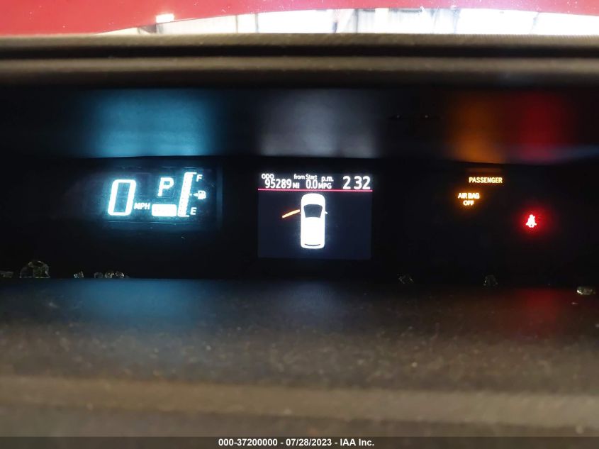 2014 TOYOTA PRIUS C ONE/THREE/TWO/FOUR - JTDKDTB35E1080886