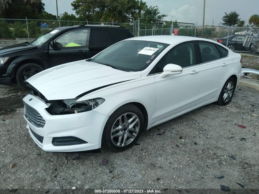 2016 FORD FUSION SE - 3FA6P0H79GR344661