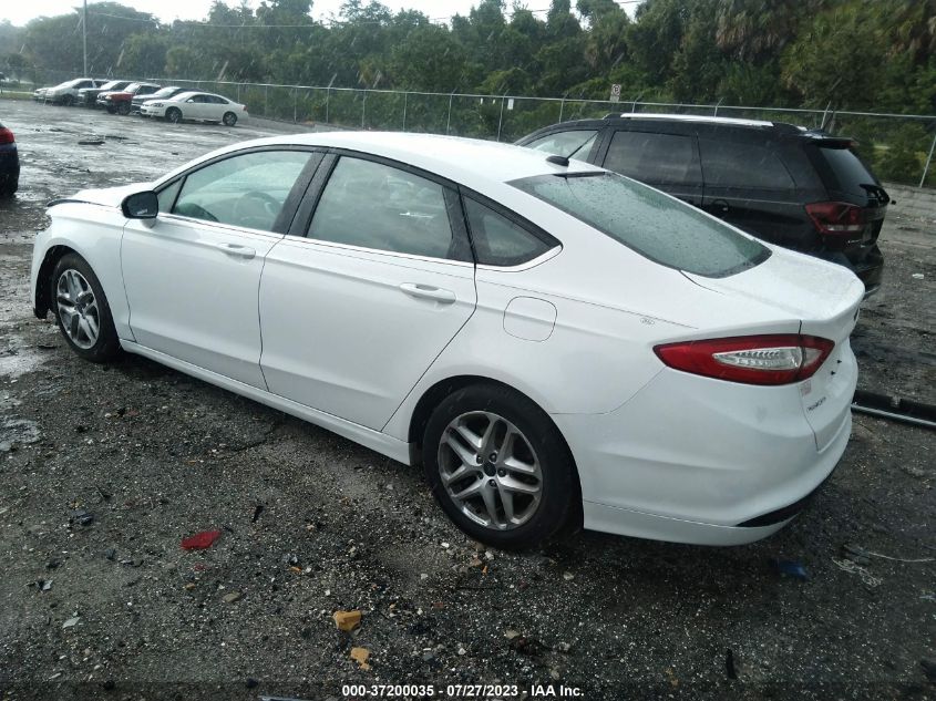 2016 FORD FUSION SE - 3FA6P0H79GR344661