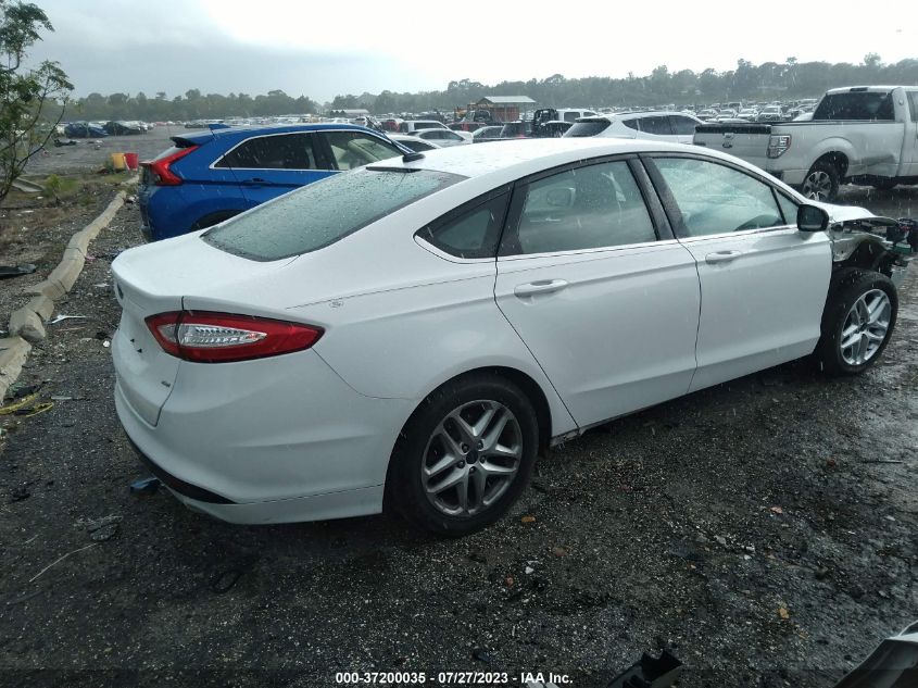 2016 FORD FUSION SE - 3FA6P0H79GR344661