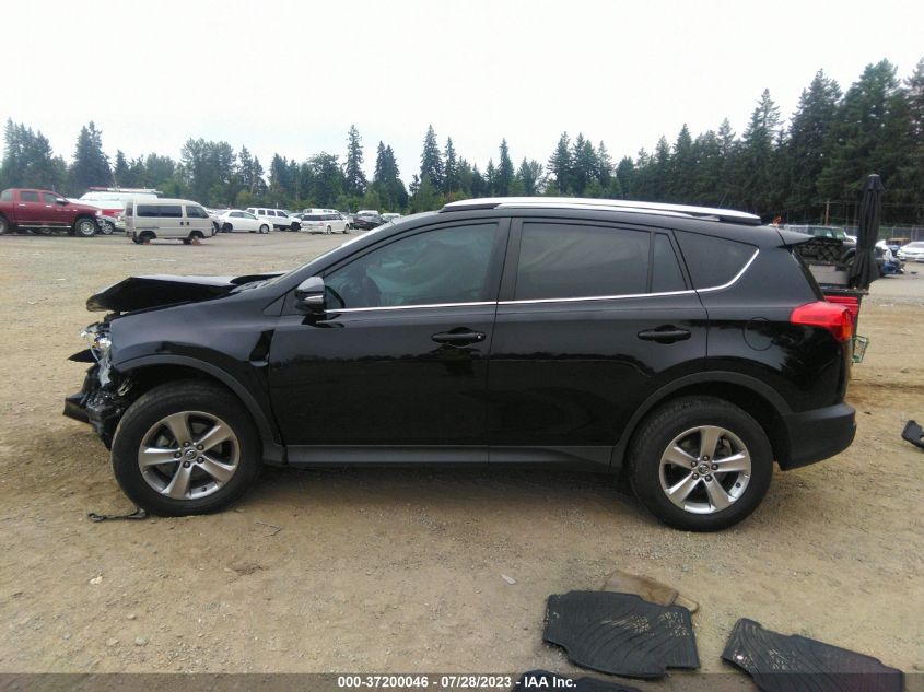 2015 TOYOTA RAV4 XLE - 2T3RFREV8FW279863