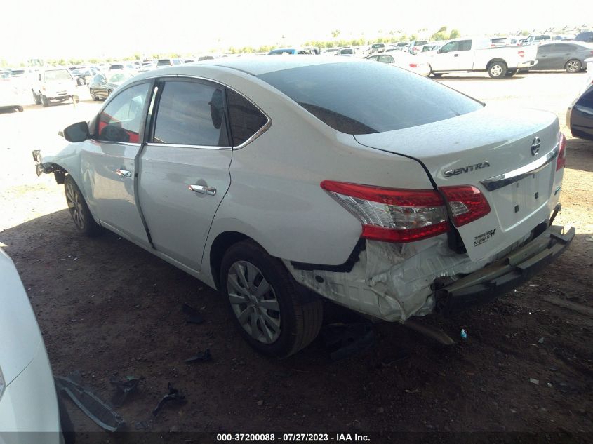 2014 NISSAN SENTRA SV - 3N1AB7AP7EY284780