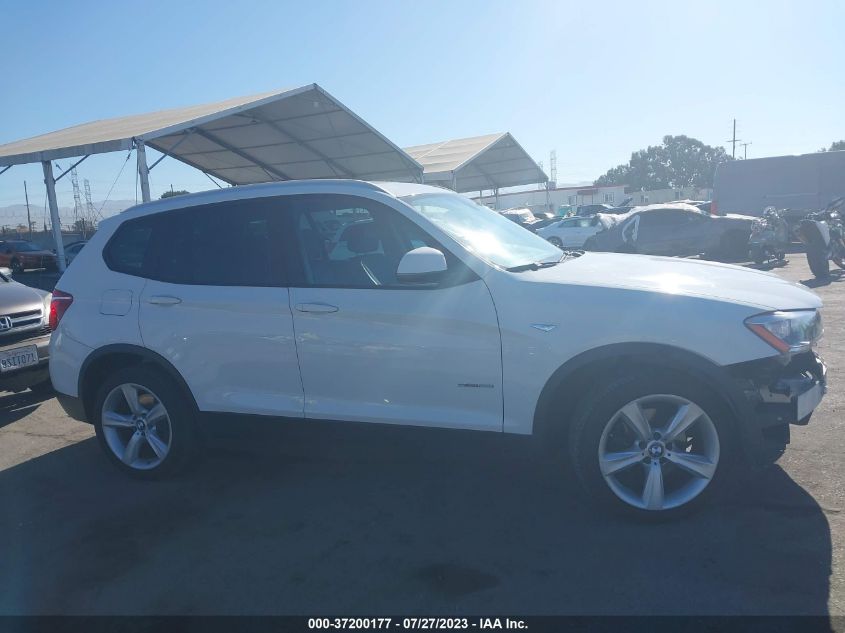 2017 BMW X3 SDRIVE28I - 5UXWZ7C5XH0U45307