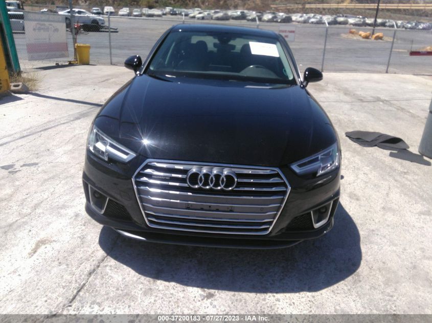 2019 AUDI A4 PREMIUM PLUS - WAUENAF48KA071285