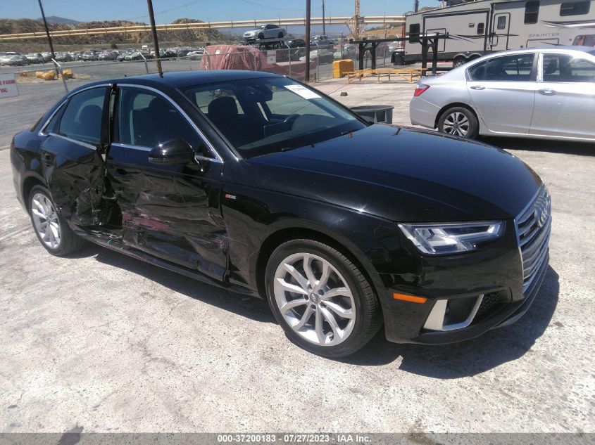 2019 AUDI A4 PREMIUM PLUS - WAUENAF48KA071285