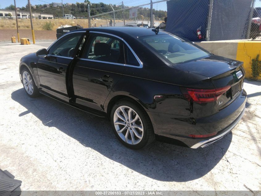 2019 AUDI A4 PREMIUM PLUS - WAUENAF48KA071285
