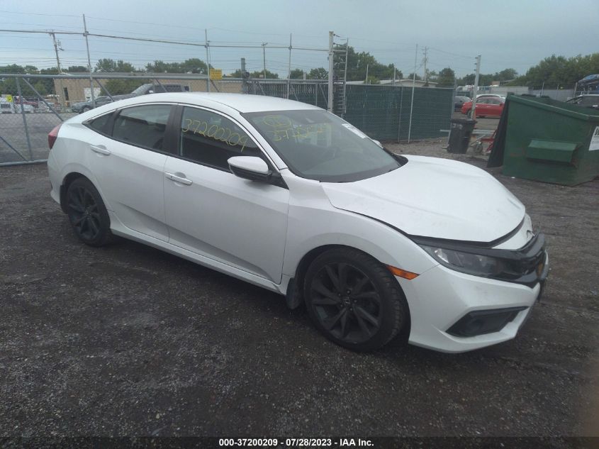 VIN 19XFC2F86KE004350 Honda Civic SPORT 2019