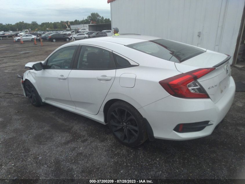 VIN 19XFC2F86KE004350 Honda Civic SPORT 2019 3