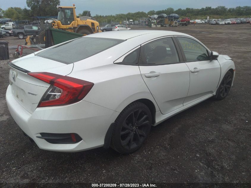 VIN 19XFC2F86KE004350 Honda Civic SPORT 2019 4