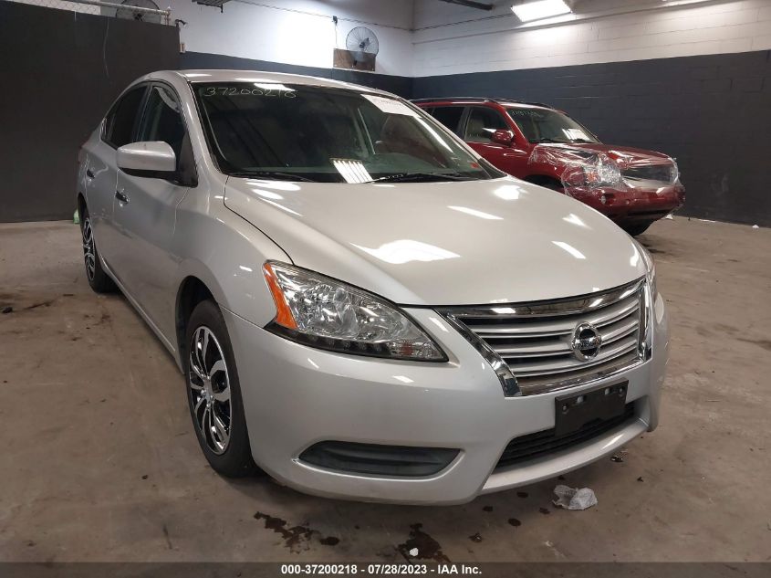 2015 NISSAN SENTRA S - 3N1AB7AP5FY347201