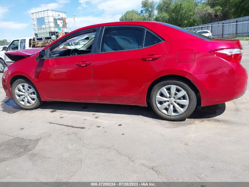 2016 TOYOTA COROLLA L/LE/S/S PLUS/LE PLUS - 5YFBURHEXGP444956