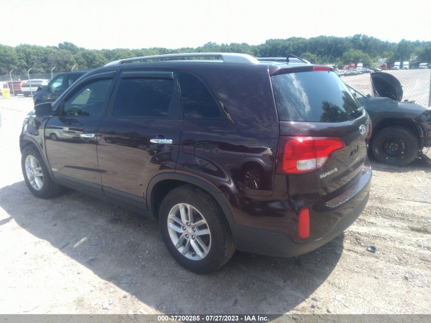 2015 KIA SORENTO LX - 5XYKTCA64FG584782