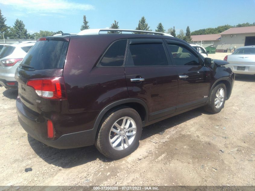 2015 KIA SORENTO LX - 5XYKTCA64FG584782