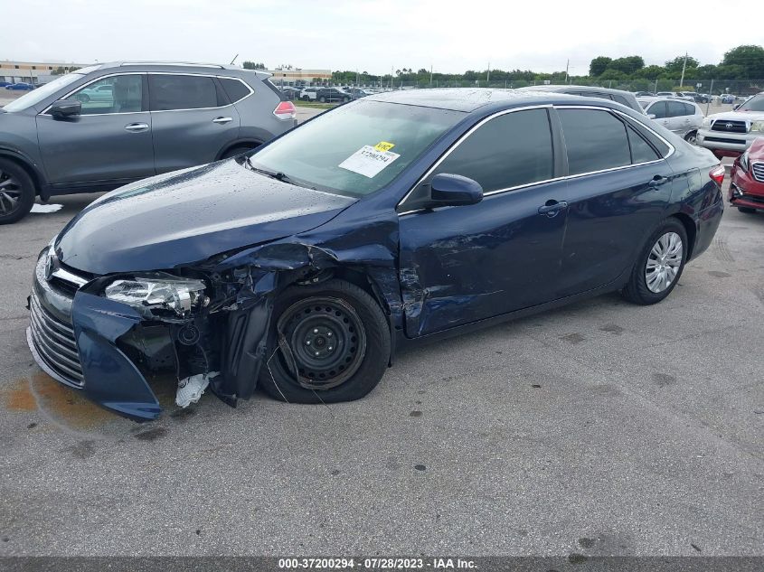 2017 TOYOTA CAMRY LE/XLE/SE/XSE - 4T1BF1FK7HU687337
