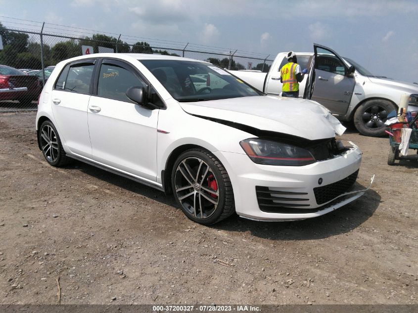 2017 VOLKSWAGEN GOLF GTI S/SE/AUTOBAHN/SPORT - 3VW547AU5HM062990