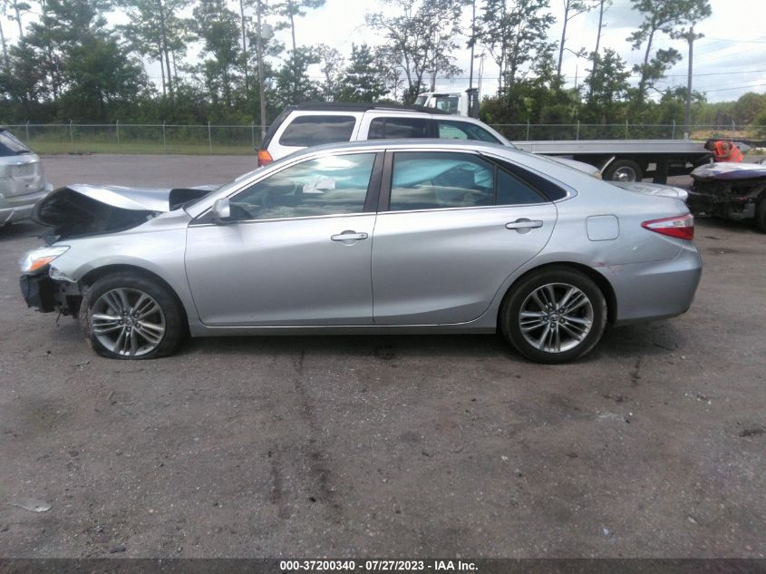 2016 TOYOTA CAMRY SE - 4T1BF1FK6GU216441
