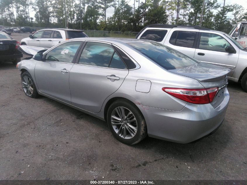 2016 TOYOTA CAMRY SE - 4T1BF1FK6GU216441