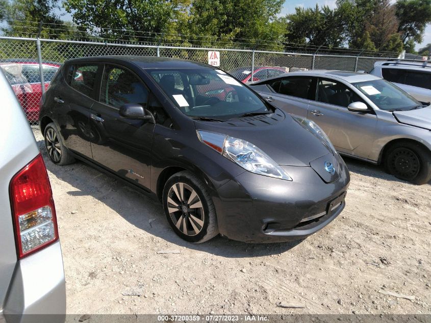 2013 NISSAN LEAF SL - 1N4AZ0CP5DC403629