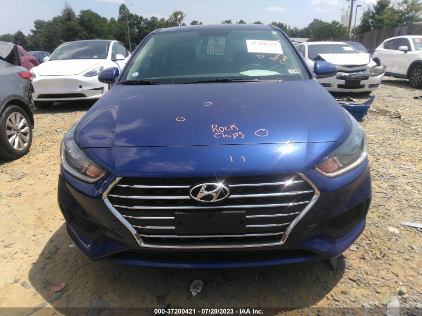 2022 HYUNDAI ACCENT SE/SEL - 3KPC24A60NE133646