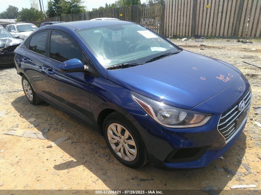 VIN 3KPC24A60NE133646 2022 HYUNDAI ACCENT no.1