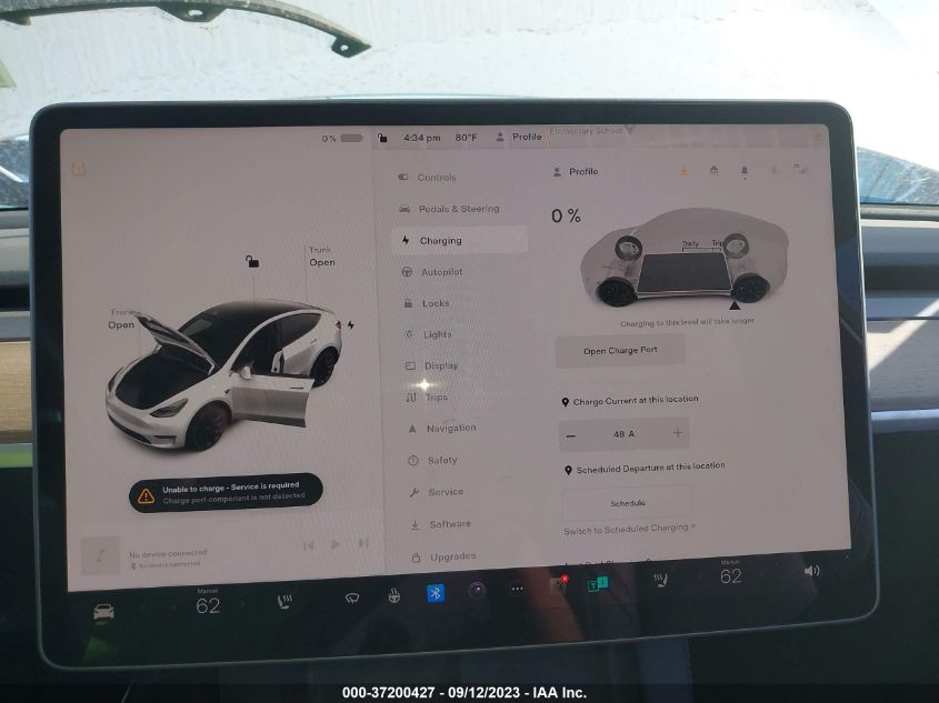 2023 TESLA MODEL Y LONG RANGE - 7SAYGDEE1PA031571