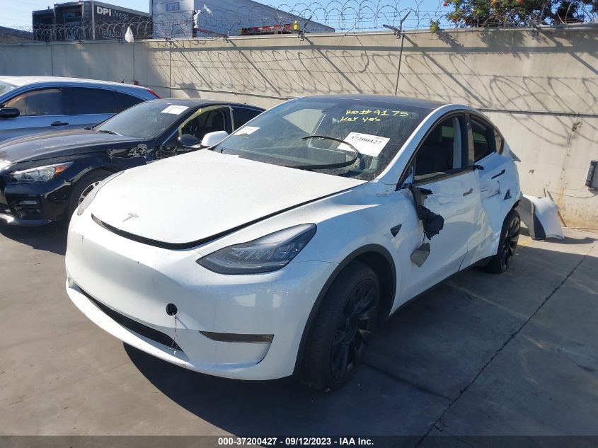 2023 TESLA MODEL Y LONG RANGE - 7SAYGDEE1PA031571