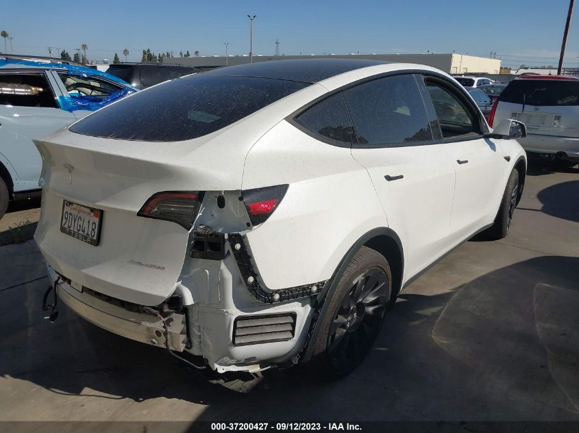 2023 TESLA MODEL Y LONG RANGE - 7SAYGDEE1PA031571