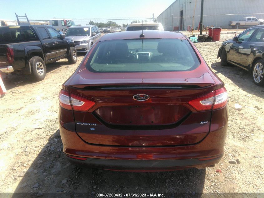 2016 FORD FUSION SE - 3FA6P0H78GR182876