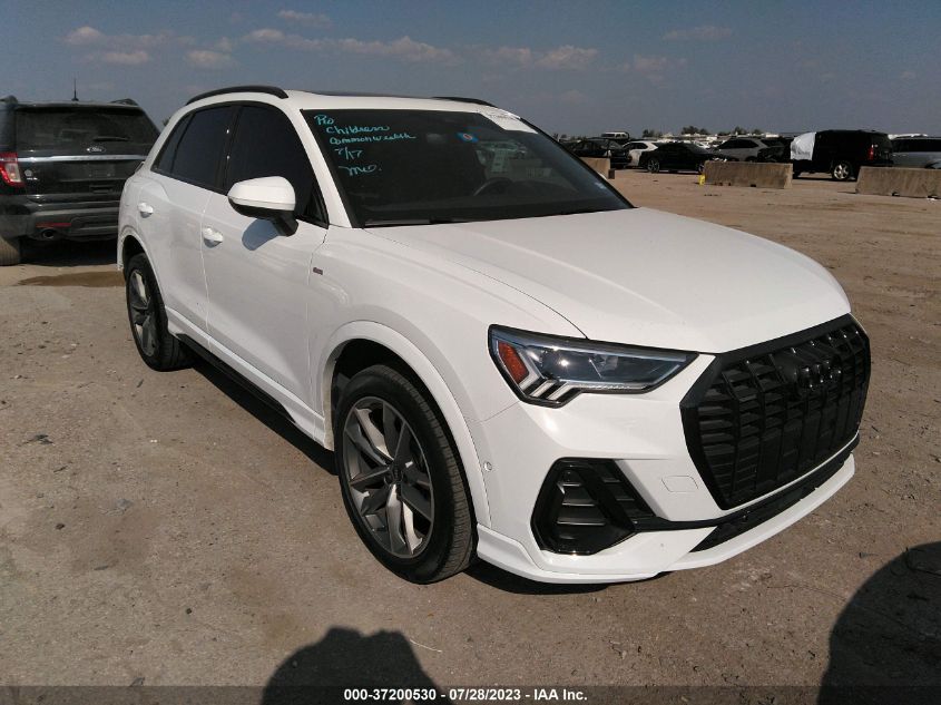 2021 AUDI Q3 S LINE PREMIUM PLUS - WA1EECF33M1131685