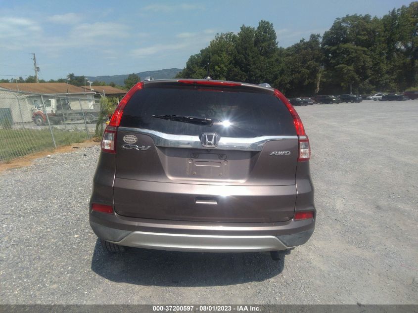 2016 HONDA CR-V EX-L - 2HKRM4H79GH665853