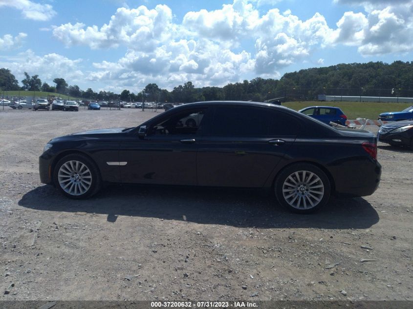 2013 BMW 7 SERIES 740LI XDRIVE - WBAYF4C59DD281582