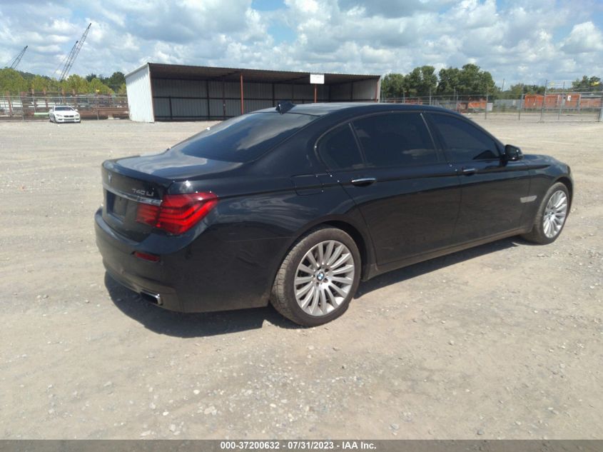 2013 BMW 7 SERIES 740LI XDRIVE - WBAYF4C59DD281582