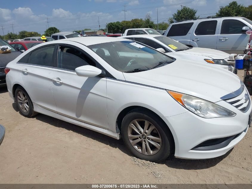 2014 HYUNDAI SONATA GLS - 5NPEB4AC3EH917900