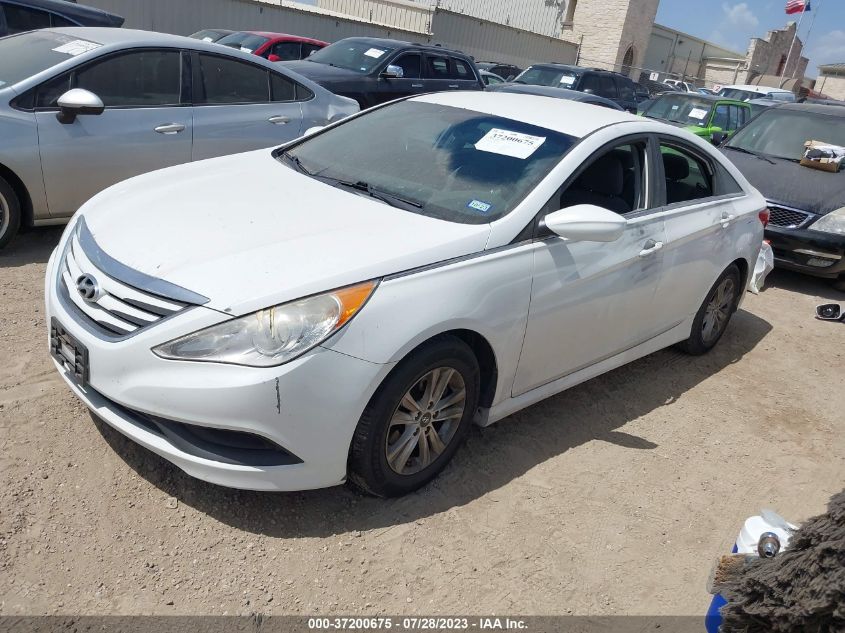 2014 HYUNDAI SONATA GLS - 5NPEB4AC3EH917900