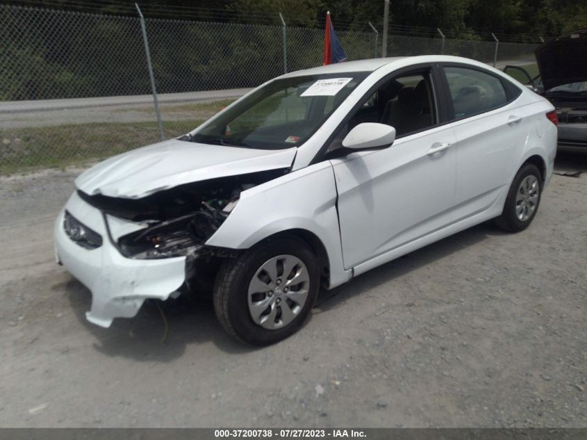 2017 HYUNDAI ACCENT SE - KMHCT4AE2HU341681